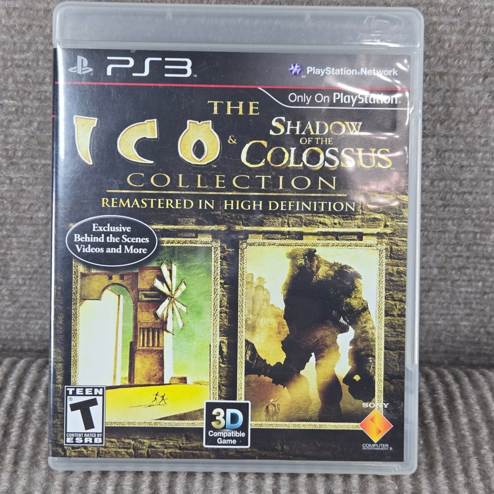 Sony PS3 ICO & Shadow of the Colossus Collection Video Game